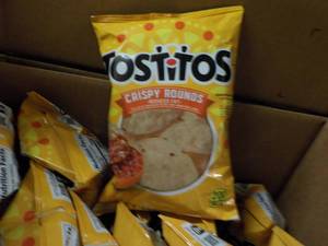 Case of Tostitos Crispy Rounds...