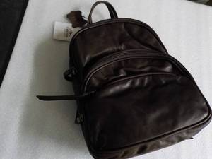 Canyon Leather Back Pack...