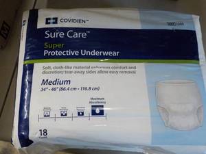 4 Pkgs Coviden Sure Care Protective...