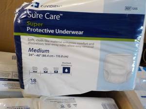 4 Pkgs Coviden Sure Care Protective...