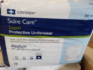 4 Pkgs Coviden Sure Care Protective...