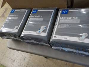 3 Pkgs Medline Contour Plus Bladder...