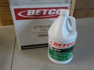Case of 4 Gallon Jugs Betco Acid Fr...