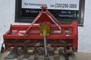 lot 3 image: King Kutter 3 point 48 tiller with 2 PTO Shafts