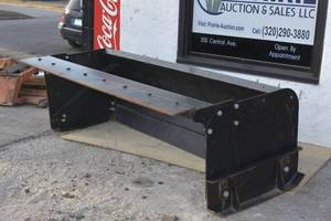 lot 5 image: Like New 8 deluxe snow pusher