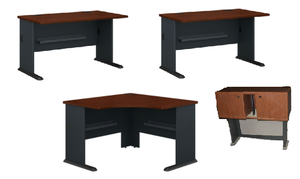 lot 53 image: Bush desk Set in good shape