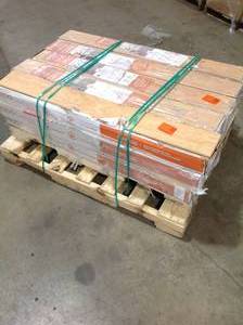 lot 65 image: Pergo Outlast 5.23 in. W Northern Blonde Maple Waterproof Laminate Wood Flooring (13.74 sq. ft.case) 14 cases - review all pictures