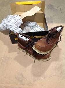 lot 97 image: DEWALT Mens Canton 6 Work Boots - Steel Toe - Walnut Pitstop Size 11(M) good condition - review all picture