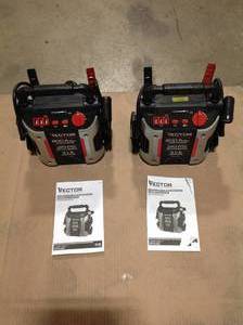 lot 100 image: Lot of 2 Battery Chargers Customer returns review all pictures