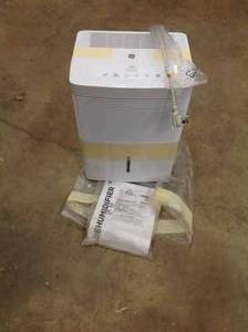 lot 6 image: GE 20 pt. per Day Dehumidifier for Damp Rooms up to 500 sq. ft. Customer returns review the pictures