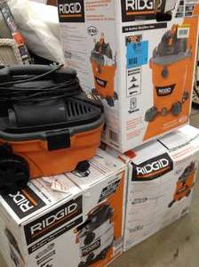 lot 57 image: Mix Lot of Ridgid Shop Vacs - various conditions - review all pictures