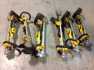 lot 26 image: Lot of DEWALT 20V MAX Lithium-Ion Brushless Cordless String Trimmer See Pictures