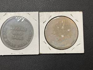 Old Country Bakery and Phoenix Chambers Tokens