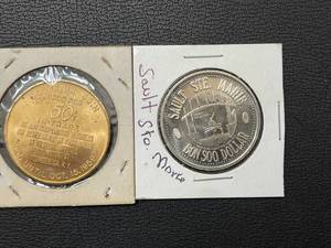Champlain and Sault Ste. Marie Tokens