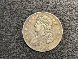 1833 Capped Bust Half Dollar