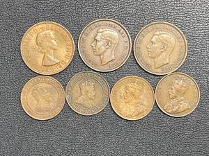 UK and Canadian Cents