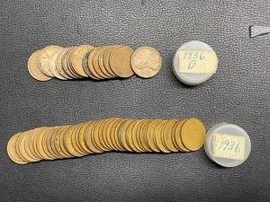 1936 and 1936-D Lincoln Cents