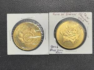 Alabama and Ohio Tokens