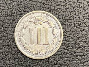 1881 3 Cent Nickel BU