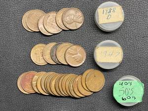 1938-D, 1947, and Other Lincoln Wheat Cents