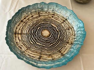 lot 11 image: Shades of Aqua Home Decor Items