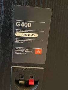 lot 33 image: Pair of JBL Speakers