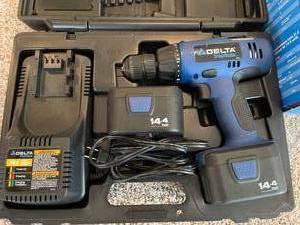 lot 50 image: Delta 2 Speed Rechargeable Drill Driver