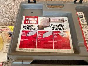 lot 51 image: Porter Cable Profile Sander Kit