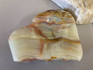 lot 73 image: Three Marble Ashtrays