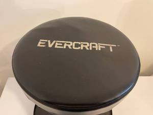 lot 92 image: Evercraft Rolling Adjustable Height Garage Stool