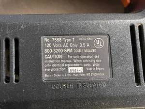 lot 97 image: Black and Decker Variable Speed Scroller Jig Saw