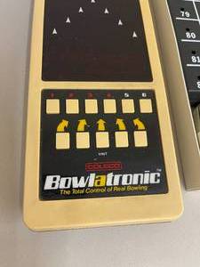 lot 119 image: Vintage Coleco Bowlatronic Game and 5ive Straight
