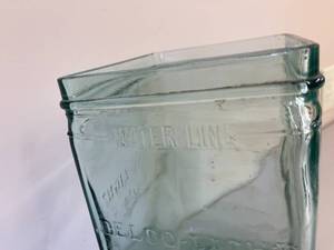 lot 148 image: Delco Lite Green Glass Water Jug