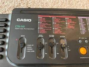 lot 167 image: Casio Keyboard Model CTK-510
