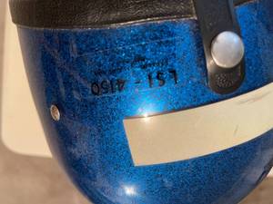 lot 221 image: LSI -4150 Snow Rider Helmet and Hot Head Ice Grips