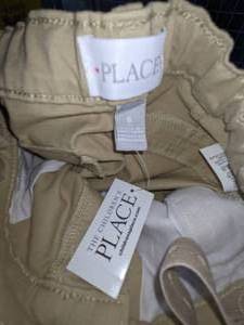 Girls Childrens Place Pants & 2 Pair of Leggings, Sz 8