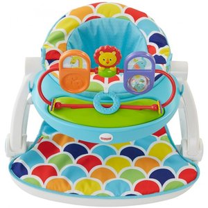 Fisher-Price Sit Me Up Floor Seat With Toy Tray