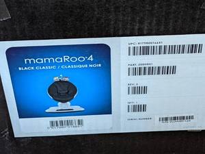 4moms mamaRoo 4 Multi-Motion Baby Swing, Black