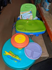 Mixed Lot Including Booster Seat, Sit & Spin, More