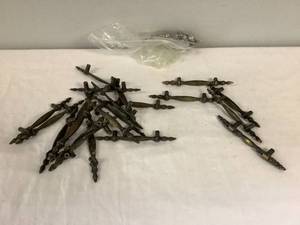 lot 43 image: Vintage Door Handles