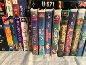 lot 31 image: VHS Tapes