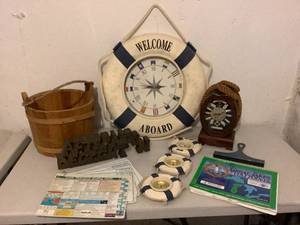 lot 83 image: Nautical Themed Grouping