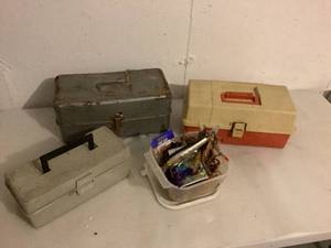 lot 88 image: Tackle Boxes and More