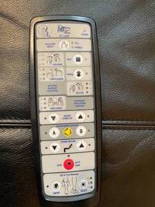 lot 142 image: Massage Chair w Leg Massages
