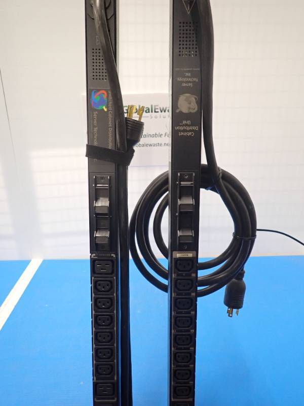 Server Technology Inc&nbspSentry Switched Cabinet Distribution Unit (x2 Units) both power tested(See model numbers in pics)