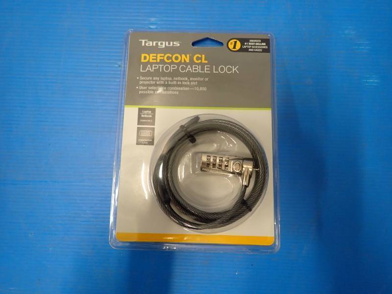 Targus&nbspDefcon CL Laptop Cable Lock New in package&nbsp