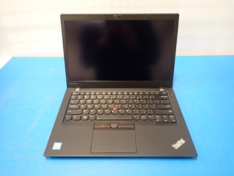 Lenovo&nbspThinkPad T470s &nbspINTEL(R) CORE(TM) I5-7300U CPU  2.60GHZ  8GB DDR4 RAM  256GB SSD  14.0 screen w 1920 x 1080 resolution  includes windows 10 and power cable