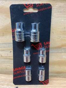 lot 48 image: Set of 10mm Sockets (3 drive sizes)