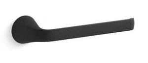 lot 56 image: KOHLER Cursiva Towel Arm in Matte Black