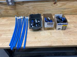 lot 71 image: ORBIT Lot of Blu-Lock Fittings and Pipe
